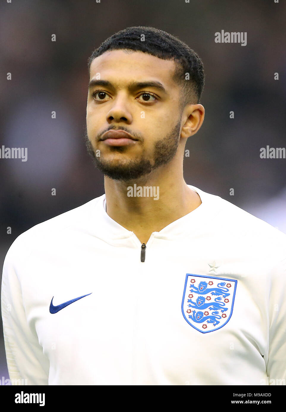 England U21's Jake Clarke-Salter during the U21 international friendly match at Molineux, Wolverhampton. PRESS ASSOCIATION Photo. Picture date: Saturday March 24, 2018. See PA story SOCCER England U21. Photo credit should read: Nigel French/PA Wire. RESTRICTIONS: Use subject to FA restrictions. Editorial use only. Commercial use only with prior written consent of the FA. No editing except cropping. Stock Photo
