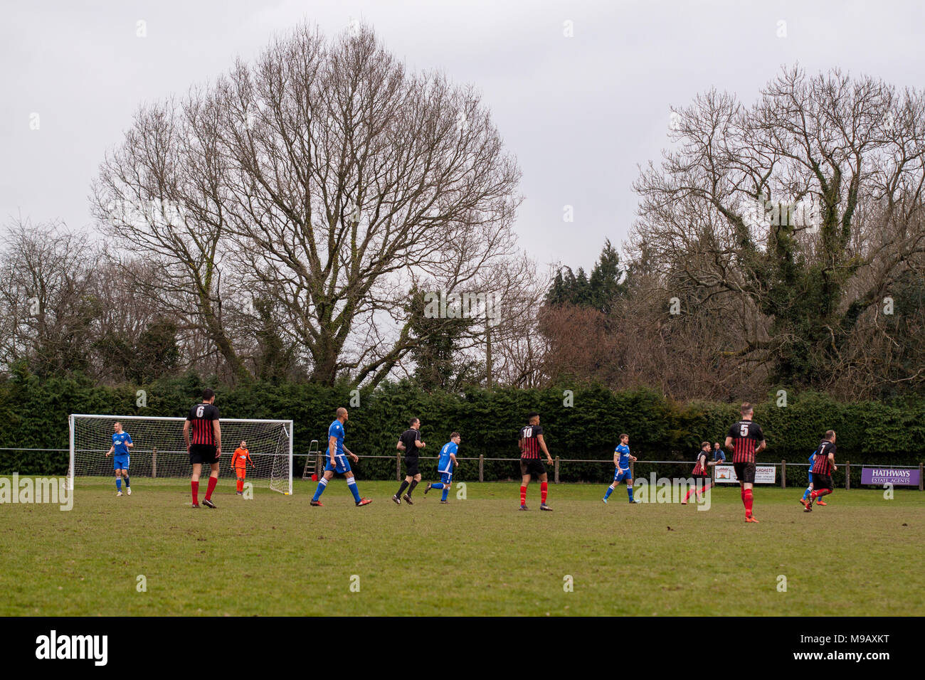 Goytre v Port Talbot Town Stock Photo Alamy
