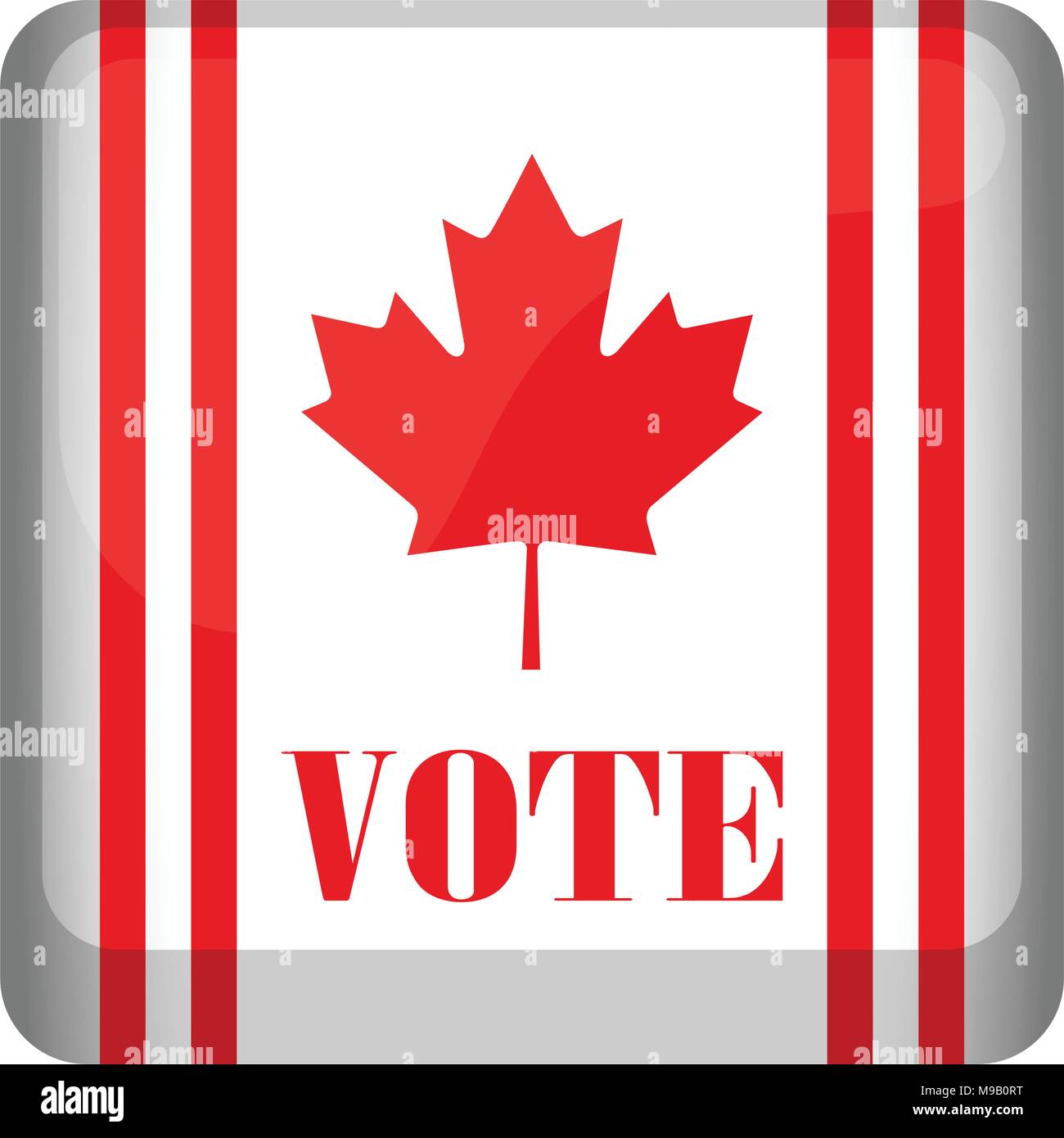Canada election vote Stock Vector Images - Alamy
