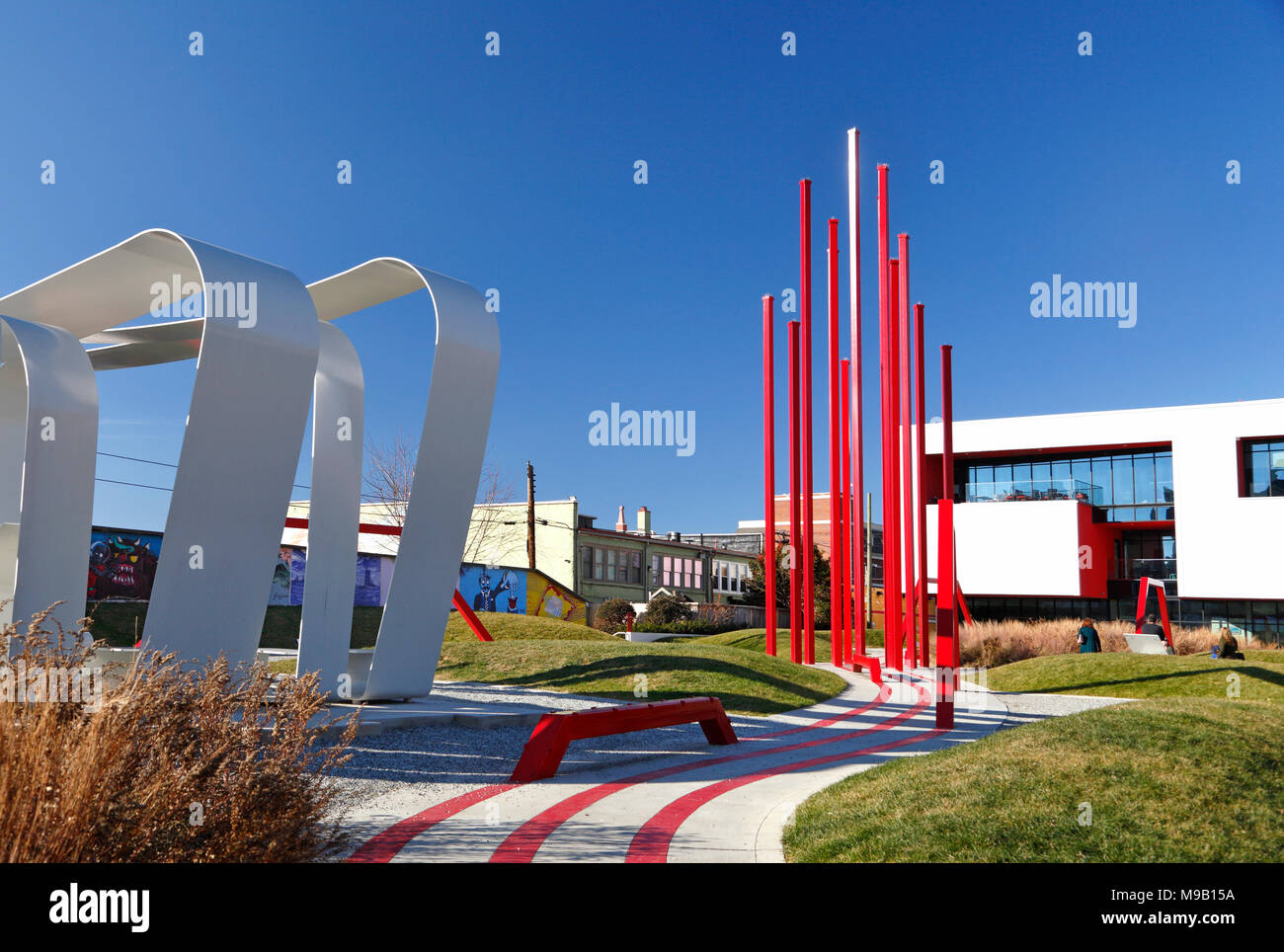 ARTivity on the Green, art park in downtown WinstonSalem, North