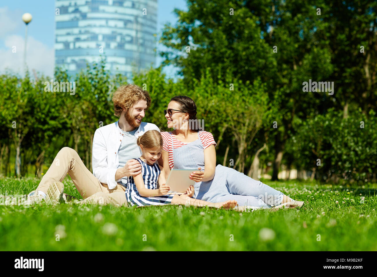 Modern natural family hi-res stock photography and images - Alamy