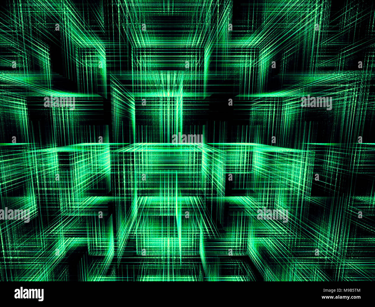 Cubes background - abstract digitally generated image Stock Photo - Alamy