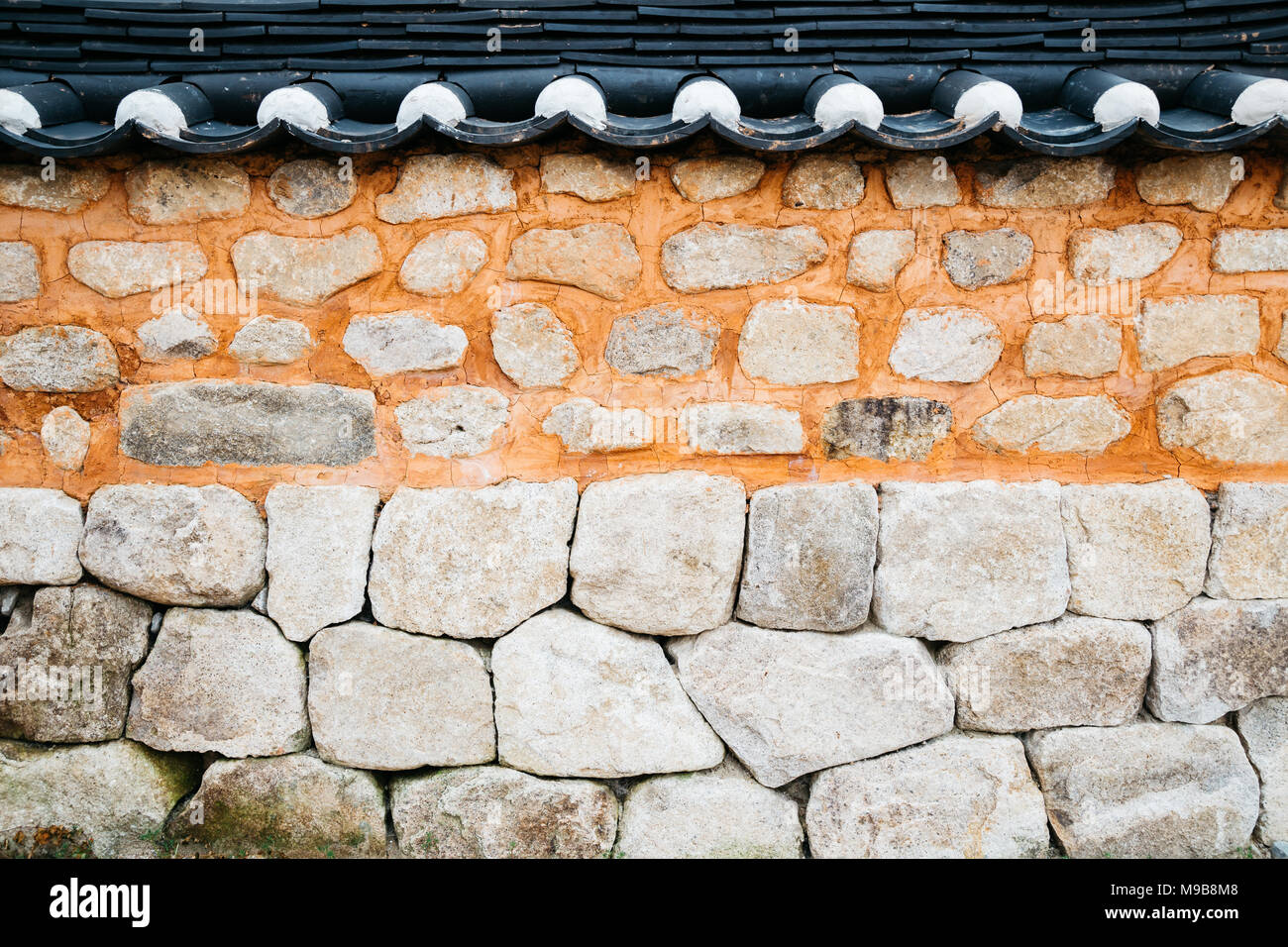 Korean traditional stone wall hires stock photography and images Alamy