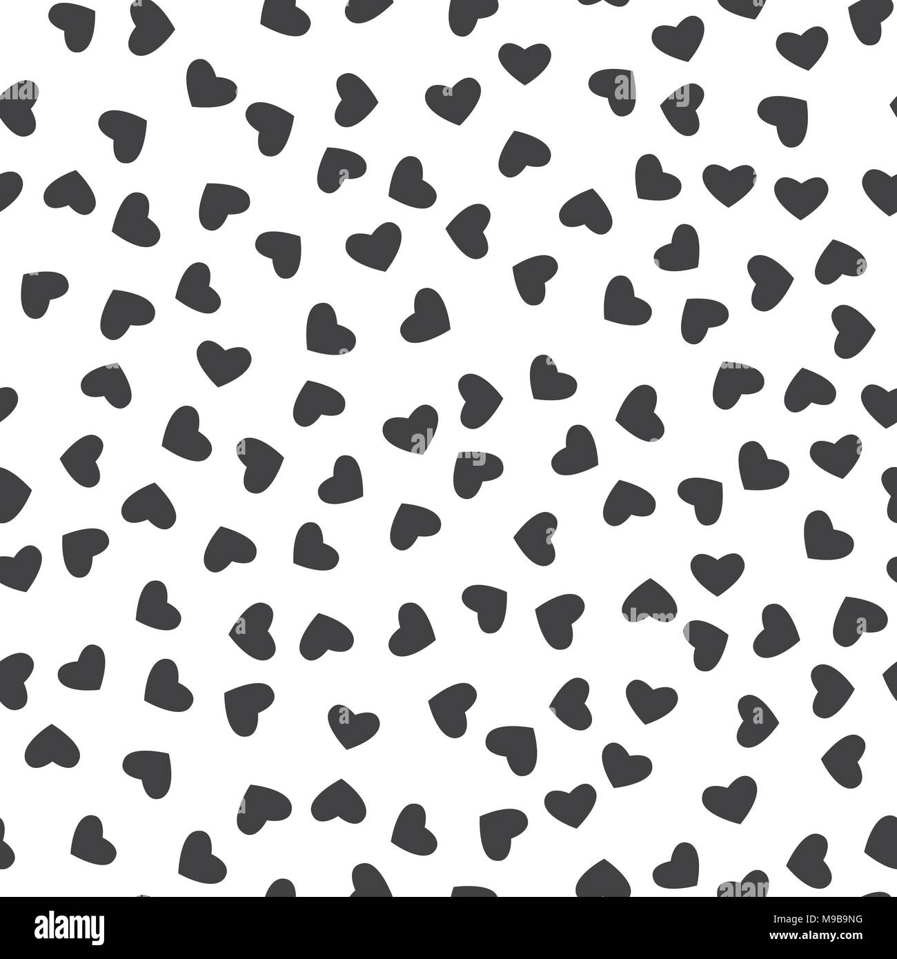 Seamless pattern with heart. Seamless pattern with stars for web, print,  wallpaper, fashion fabric, textile design, background for invitation card  or Stock Vector Image & Art - Alamy