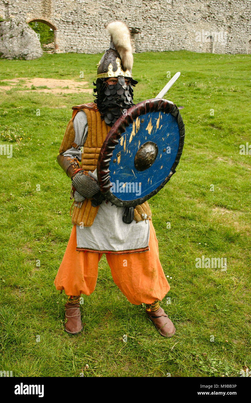 Castle warrior hi-res stock photography and images - Alamy