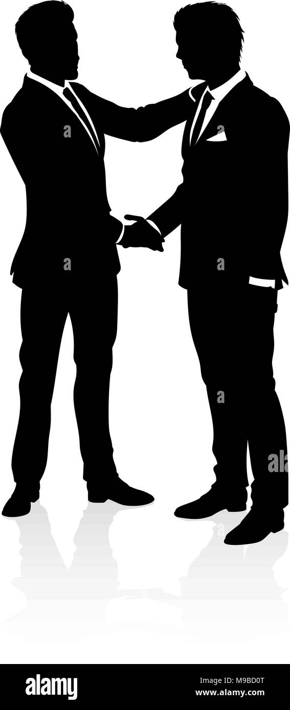 Business People Silhouette Stock Vector Image \u0026 Art - Alamy, image size:567x1390