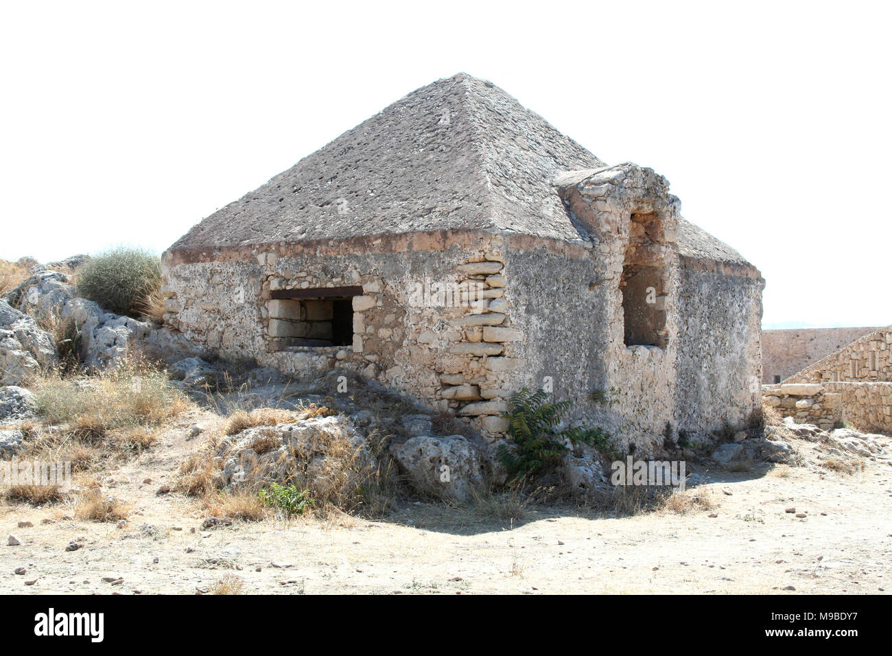 Venetian fort in Rethymno Stock Photo