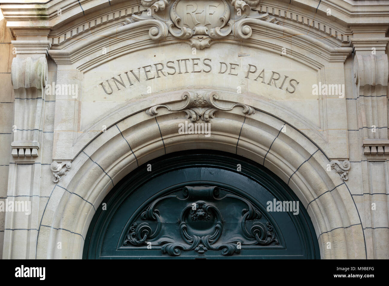Sorbonne University in Paris. Name is derived from College de Sorbonne ...