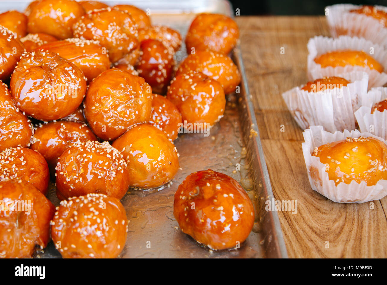 Korean traditional honey bread Stock Photo Alamy