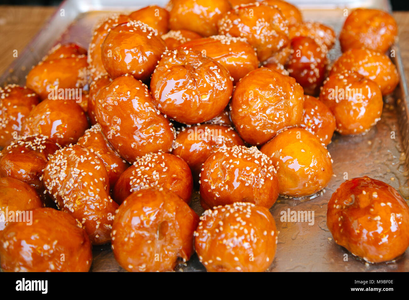 Korean traditional honey bread Stock Photo Alamy