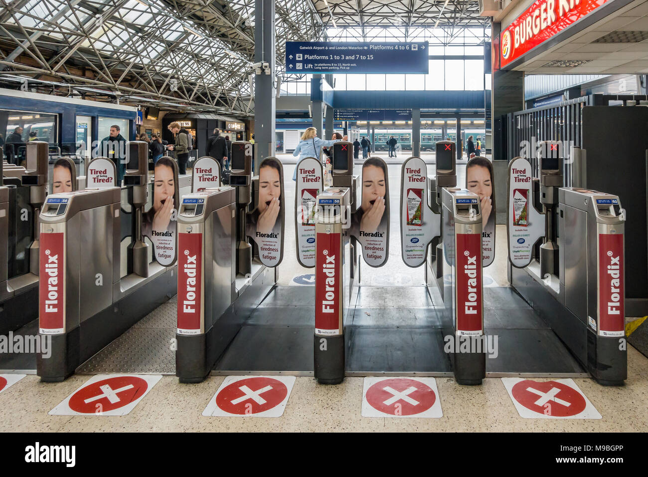 Rail ticket barriers hires stock photography and images Alamy