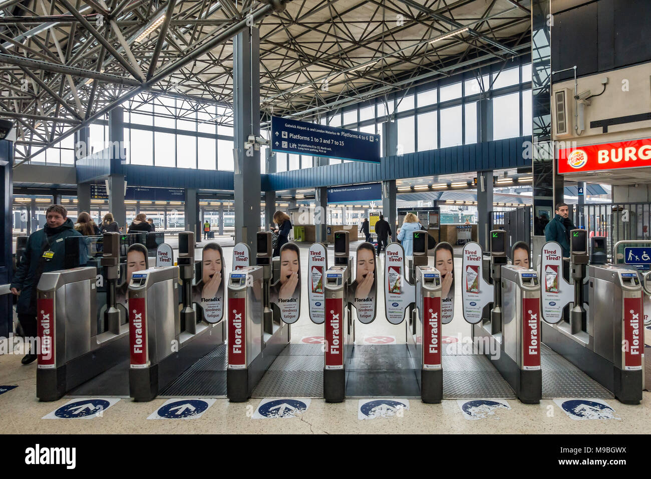 Rail ticket barrier hires stock photography and images Alamy