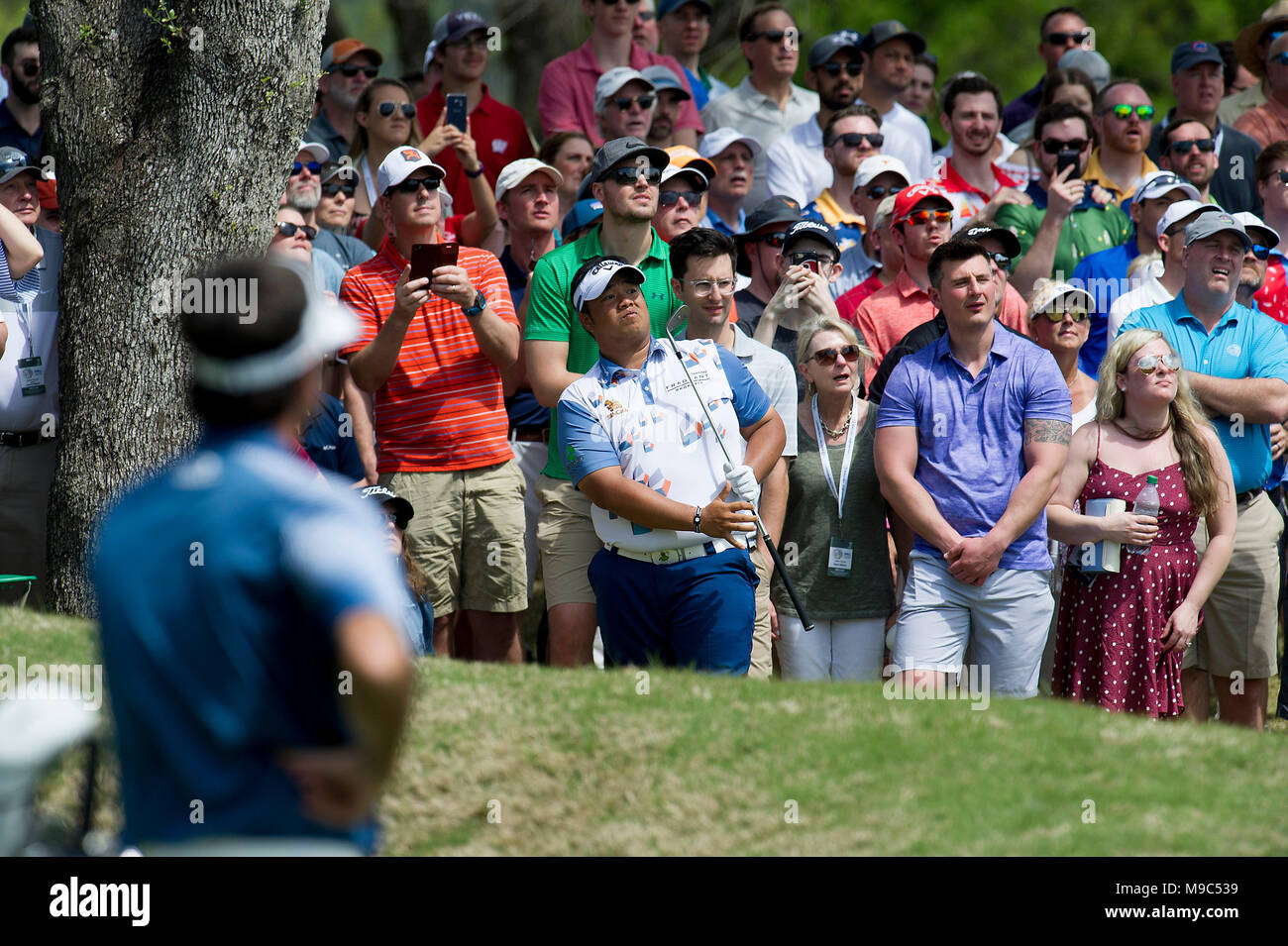 Austin, TX, USA, March 24, 2018: Kiradech Aphibarnrat in action at the  World Golf Championships 