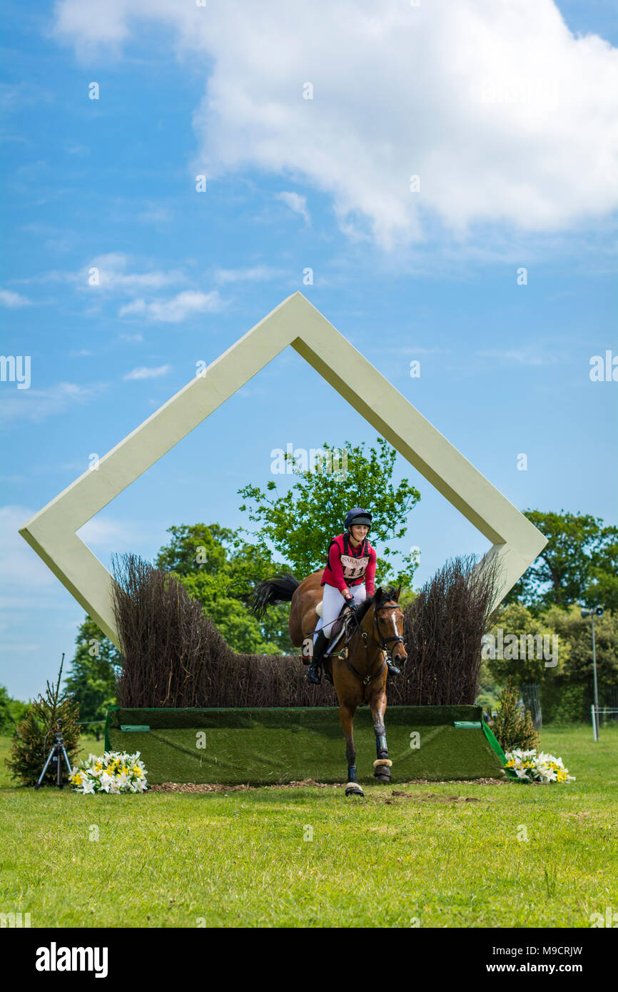Houghton Hall Horse Trails Stock Photo Alamy