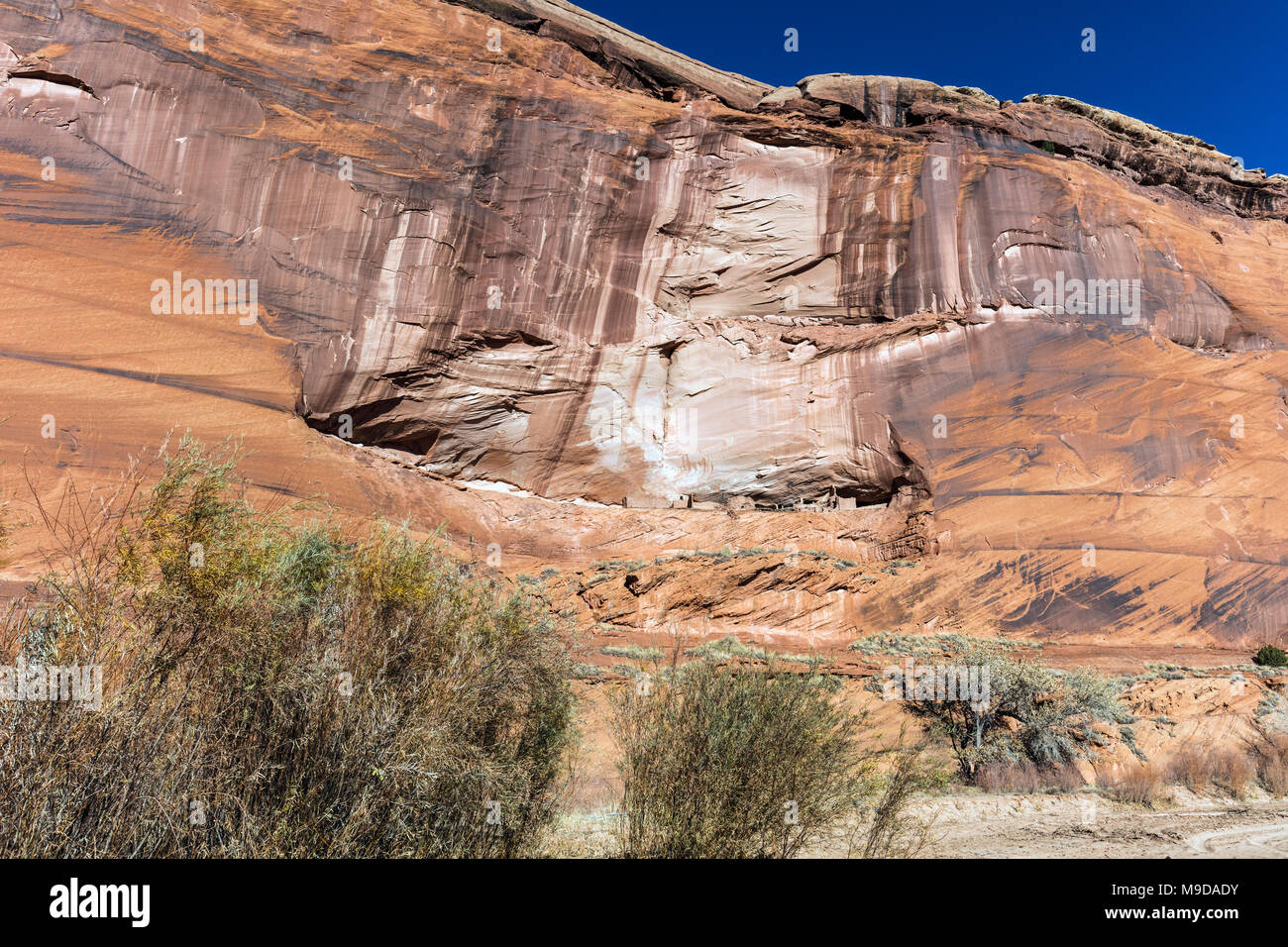 First Ruin, Canyon de Chelly National Monument, AZ Stock Photo