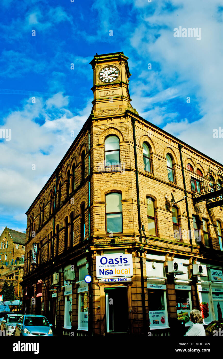 Nisa Store, Hebden Bridge, Calderdale Stock Photo Alamy