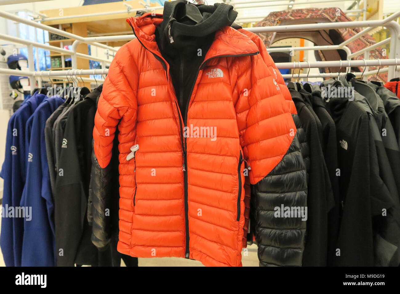 The North Face Flagship Store on Fifth Avenue, NYC, USA Stock Photo Alamy