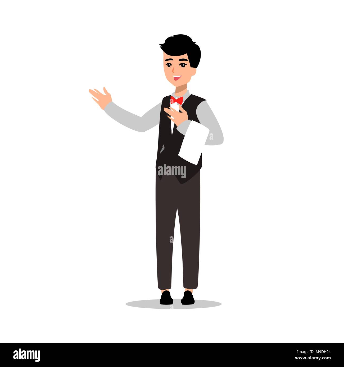 waiter wearing the uniform holding a dish of chicken cartoon character. Set of fun flat cartoon person Stock Vector Image & Art - Alamy waiter wearing the uniform holding a dish of chicken cartoon character. Set of fun flat cartoon person Stock Vector Image & Art - Alamy