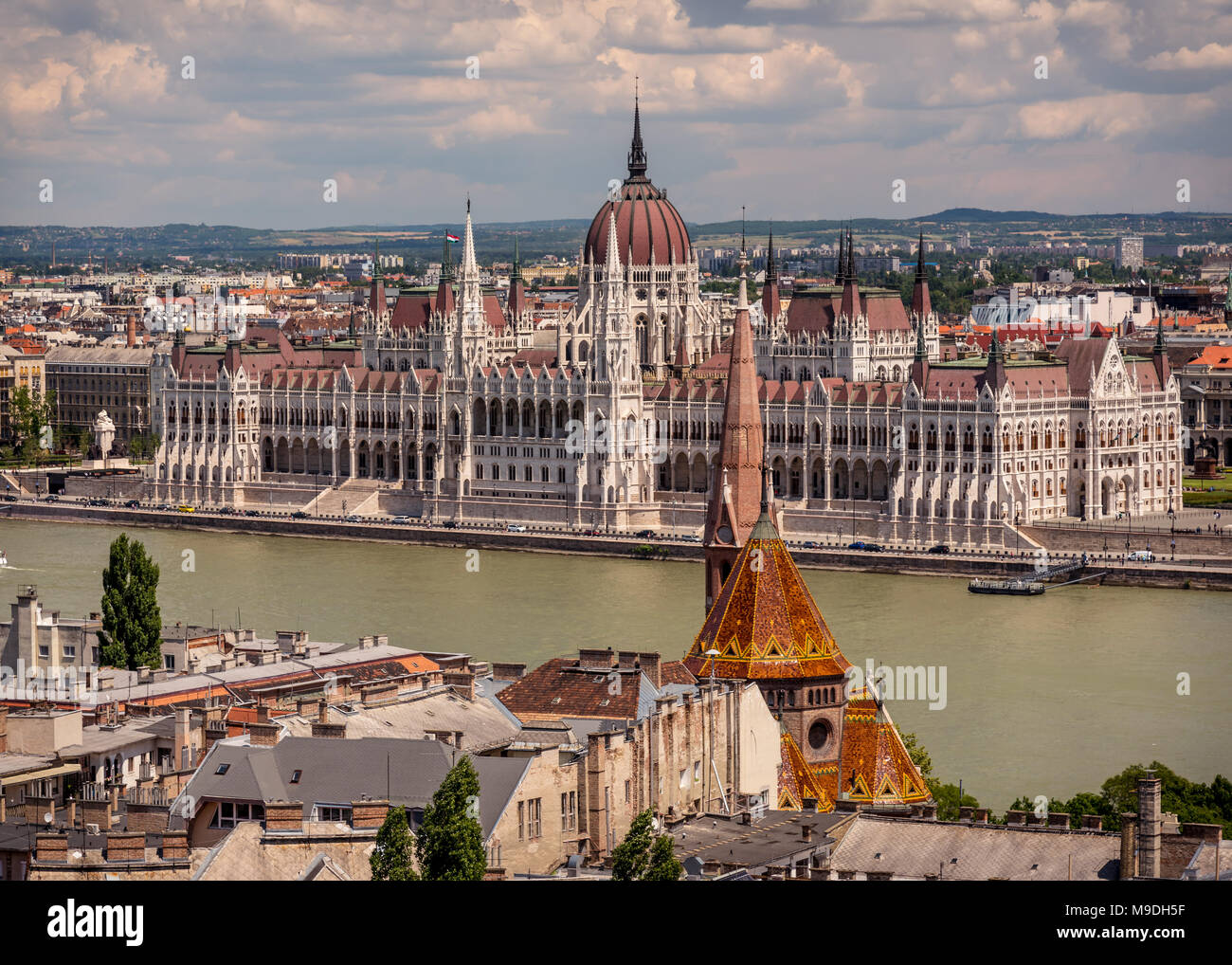Hungarian Parliament Building, Budapest Stock Photo