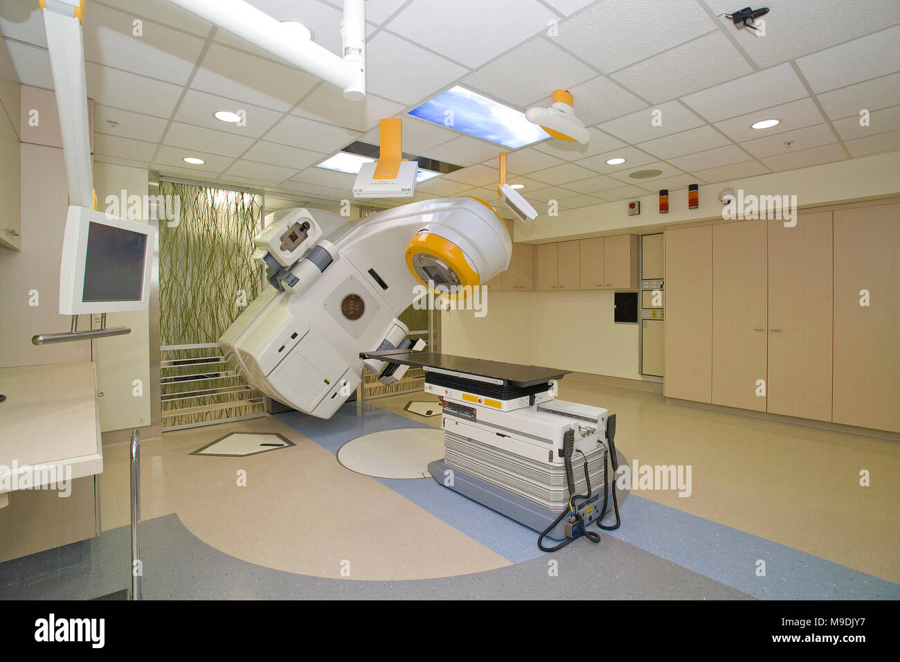 CT scan advance technology for medical diagnosis. IRM Stock Photo