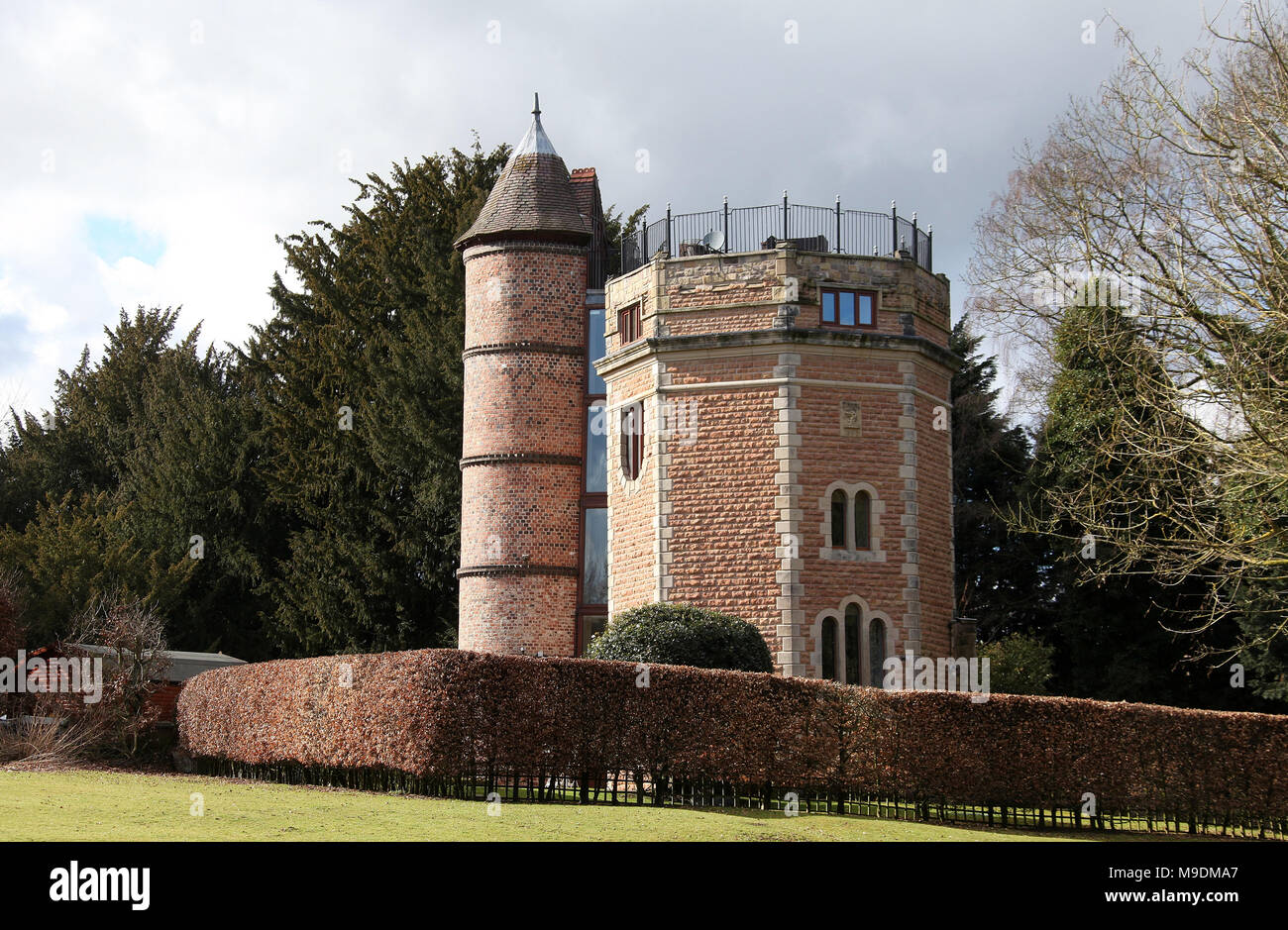 Shipley Country Park Water Tower which is converted into a private