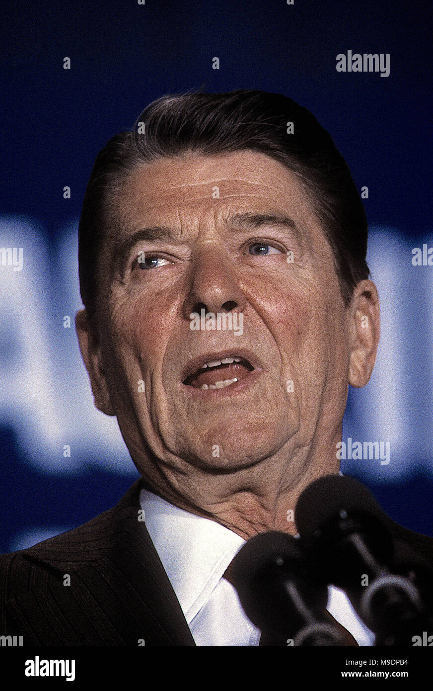 Ronald reagan portrait hires stock photography and images Alamy