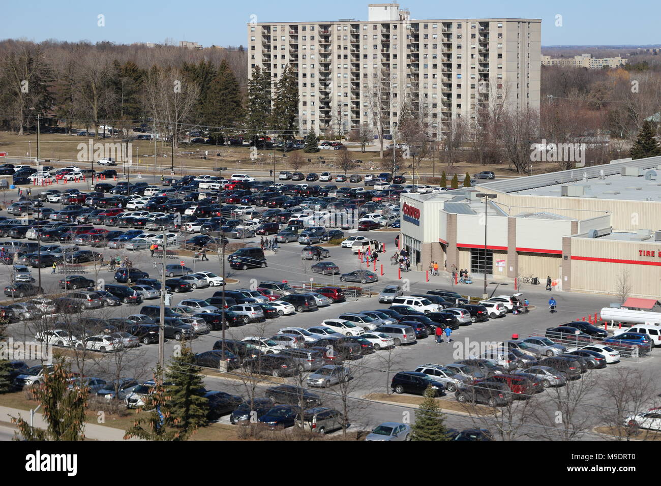 Costco parking lot hires stock photography and images Alamy
