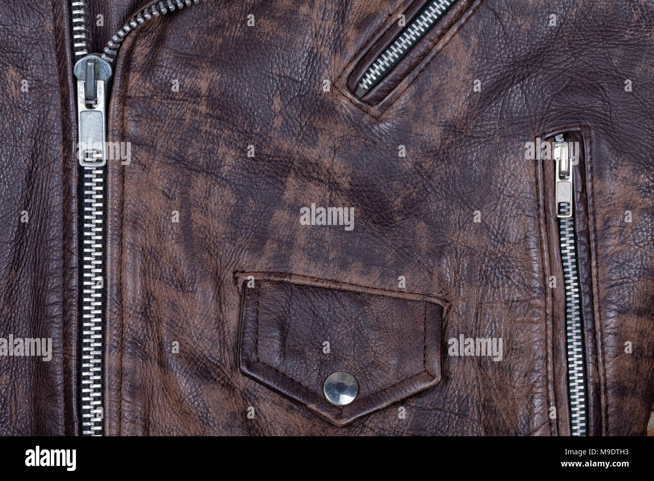 Silver leather jacket hi-res stock photography and images - Alamy