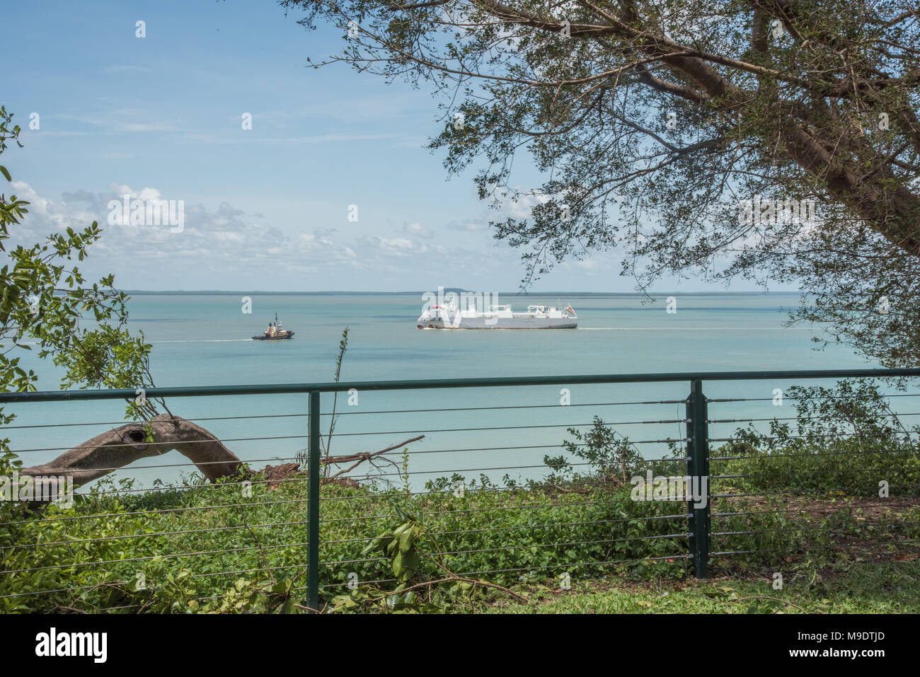 Darwin,Northern Territory,AustraliaMarch 18,2018 View from