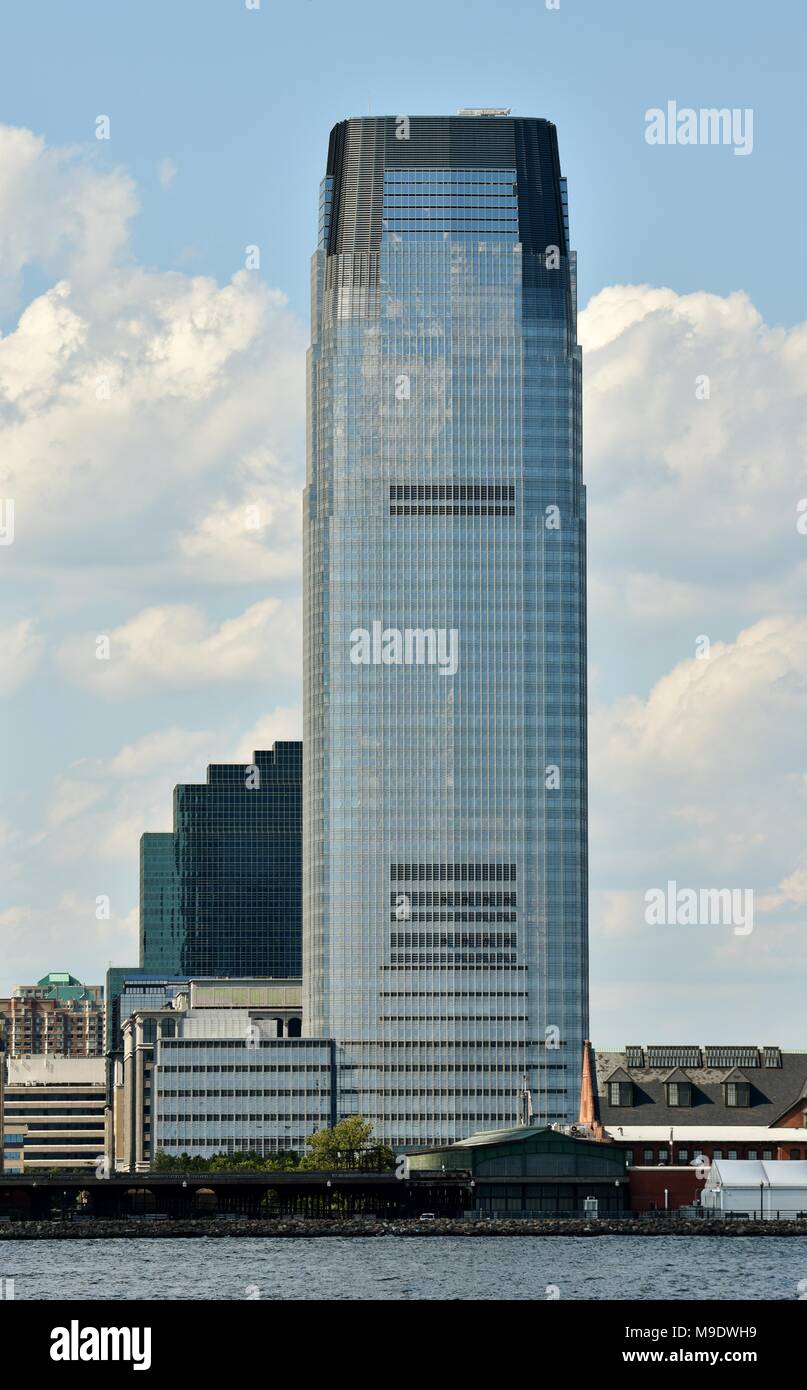 The Goldman Sachs Tower in Jersey City. Stock Photo