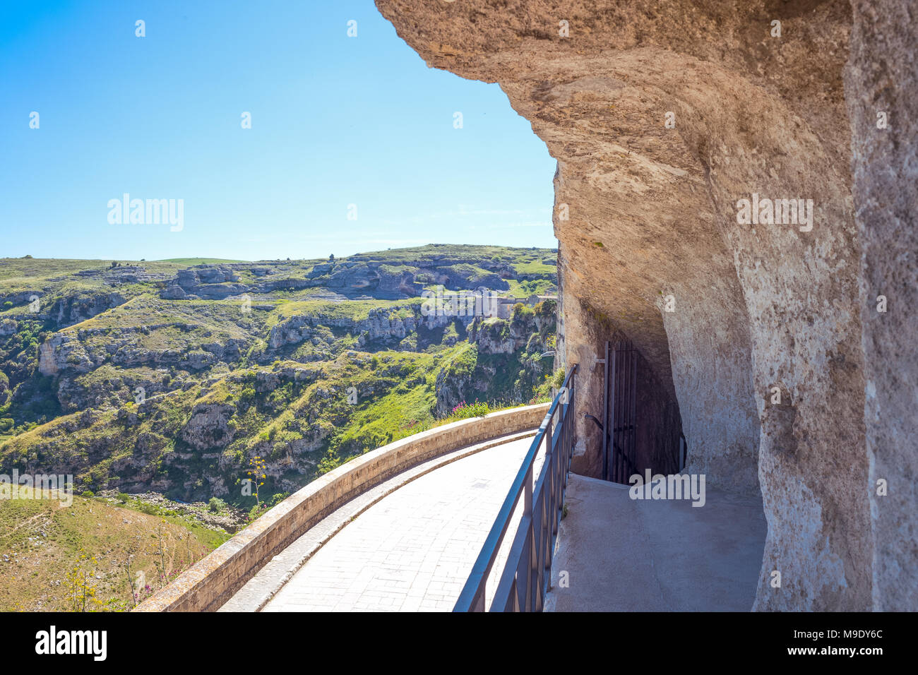 Italia Basilicata Matera porta pistola Foto stock - Alamy