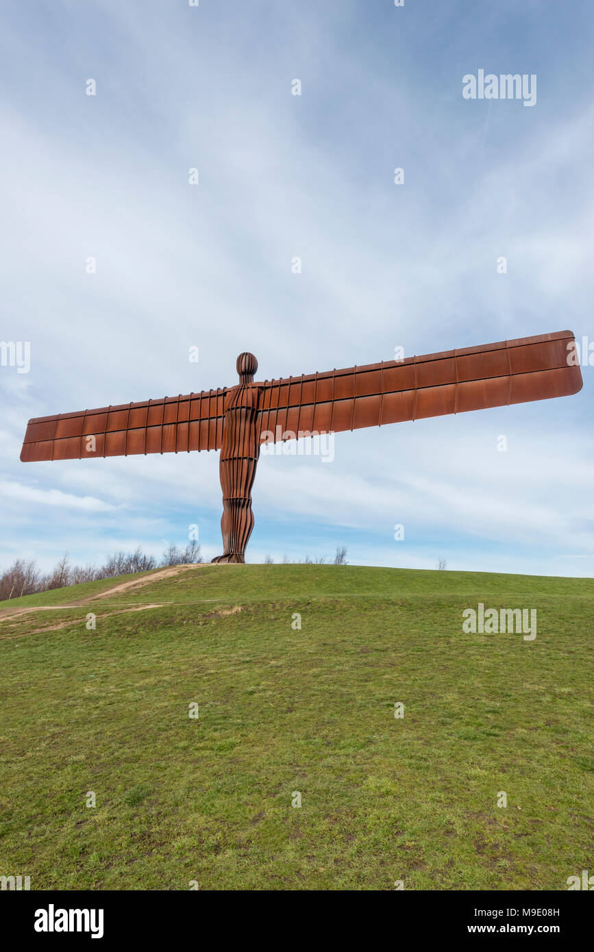 Angel of the North Stock Photo