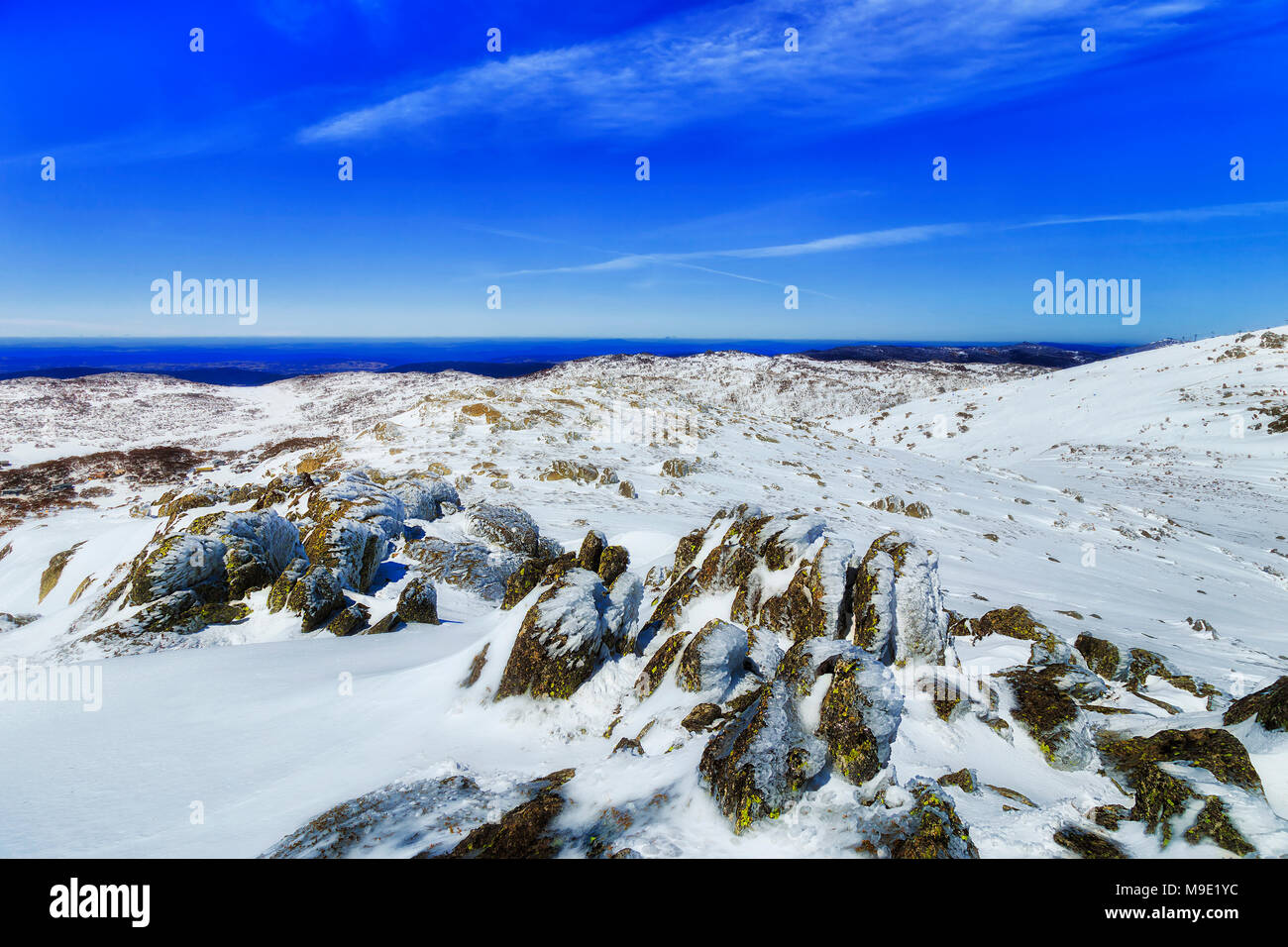 Icicles On Moss Covered Rocks At The Top Of Back Perisher Mountain High In Snowy Mountains Of Australia During Peak Of Winter Skiing Season On A Sunny Stock Photo Alamy Icicles On Moss Covered Rocks At The Top Of Back Perisher Mountain High In Snowy Mountains Of Australia During Peak Of Winter Skiing Season On A Sunny Stock Photo Alamy