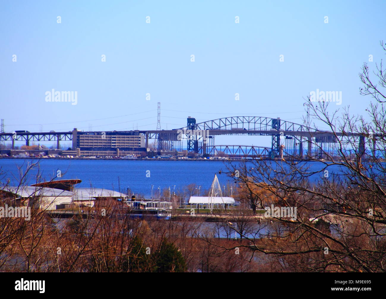 The Skyway Bridge Stock Photo Alamy
