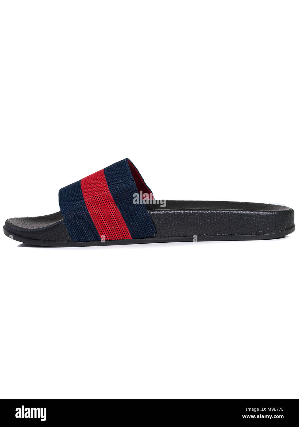 Mens flip flops isolated on white background Stock Photo - Alamy