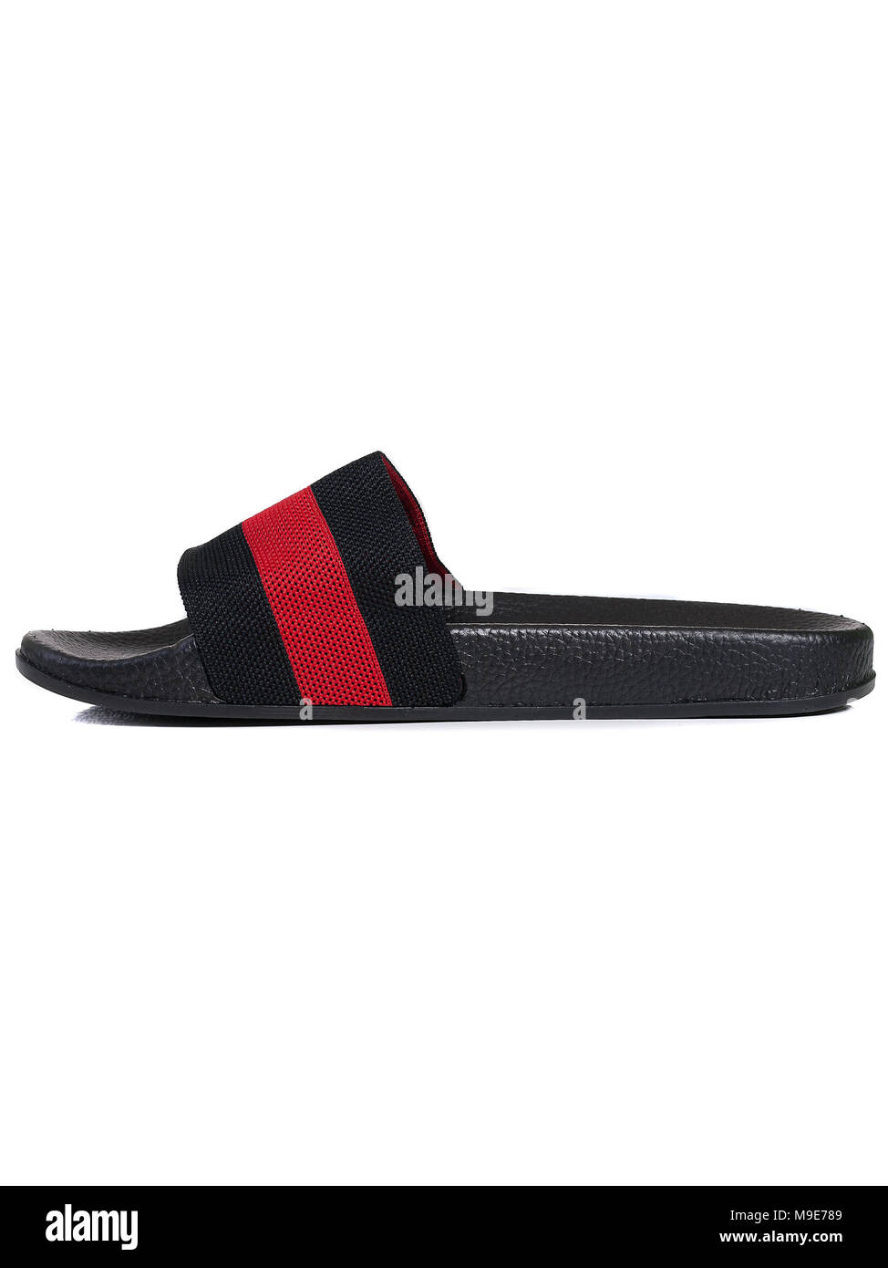 Mens flip flops isolated on white background Stock Photo - Alamy
