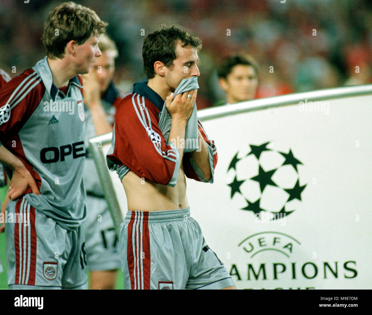 Stadium Camp Nou Barcelona Spain 26 5 1999 Uefa Champions League Final Manchester United Vs Fc Bayern