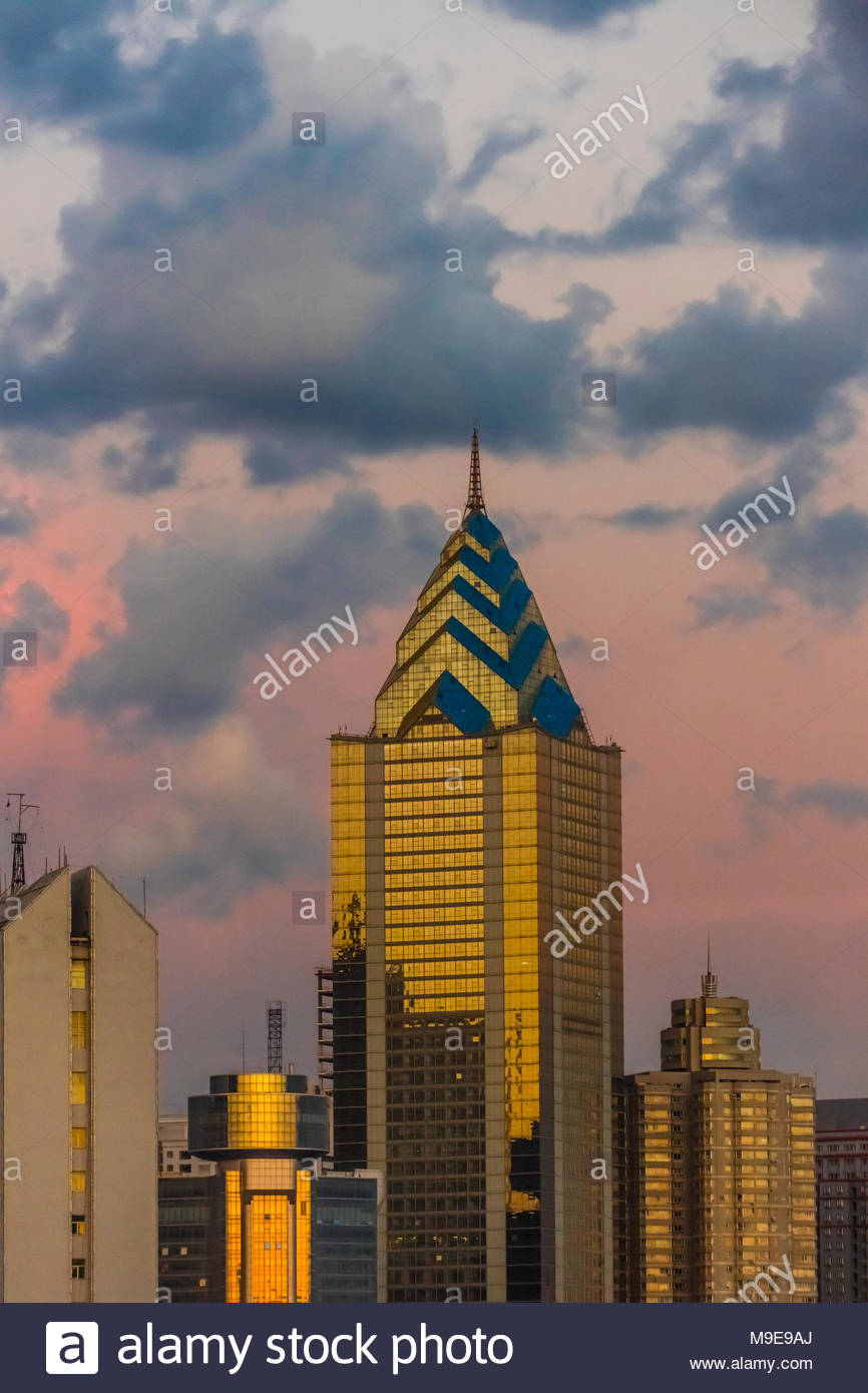 The Modern City Of Urumqi Urumqi Is The Capital Of The Xinjiang