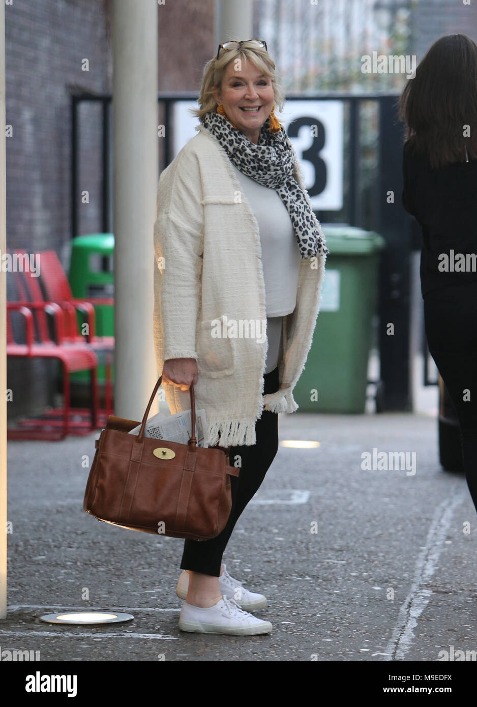 Fern Britton Outside ITV Studios Featuring Fern Britton Where London Fern Britton Outside ITV Studios Featuring Fern Britton Where London