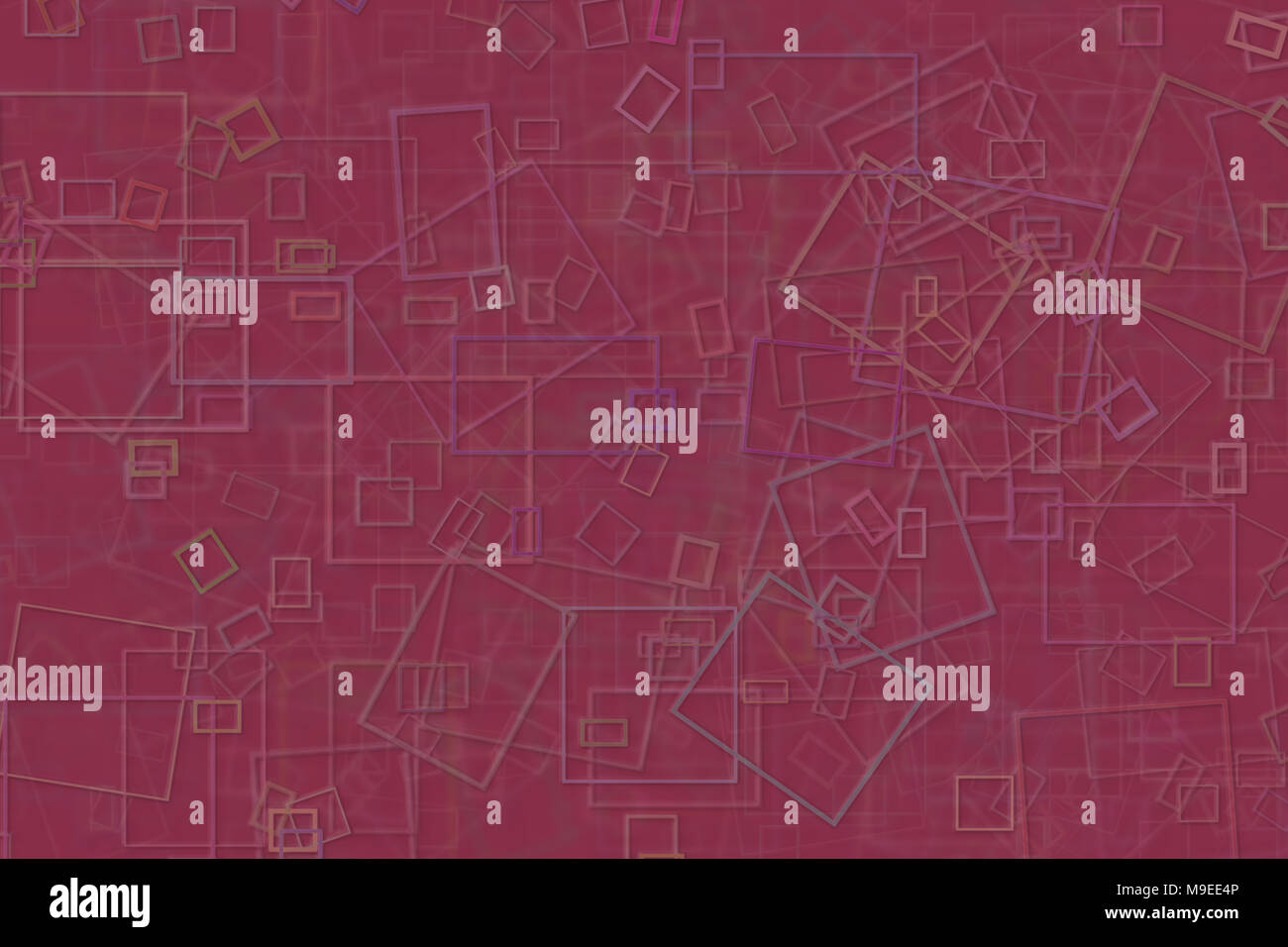 Abstract embossed, soft blend & random square & rectangle shape ...