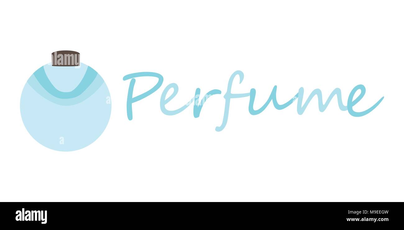 Premium Vector, Luxury perfume logo with bottle