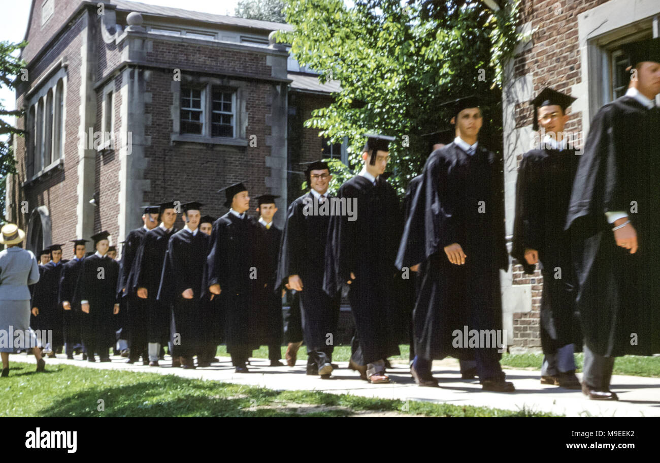 Hobart and William Smith Colleges graduation ceremony, Geneva, New York
