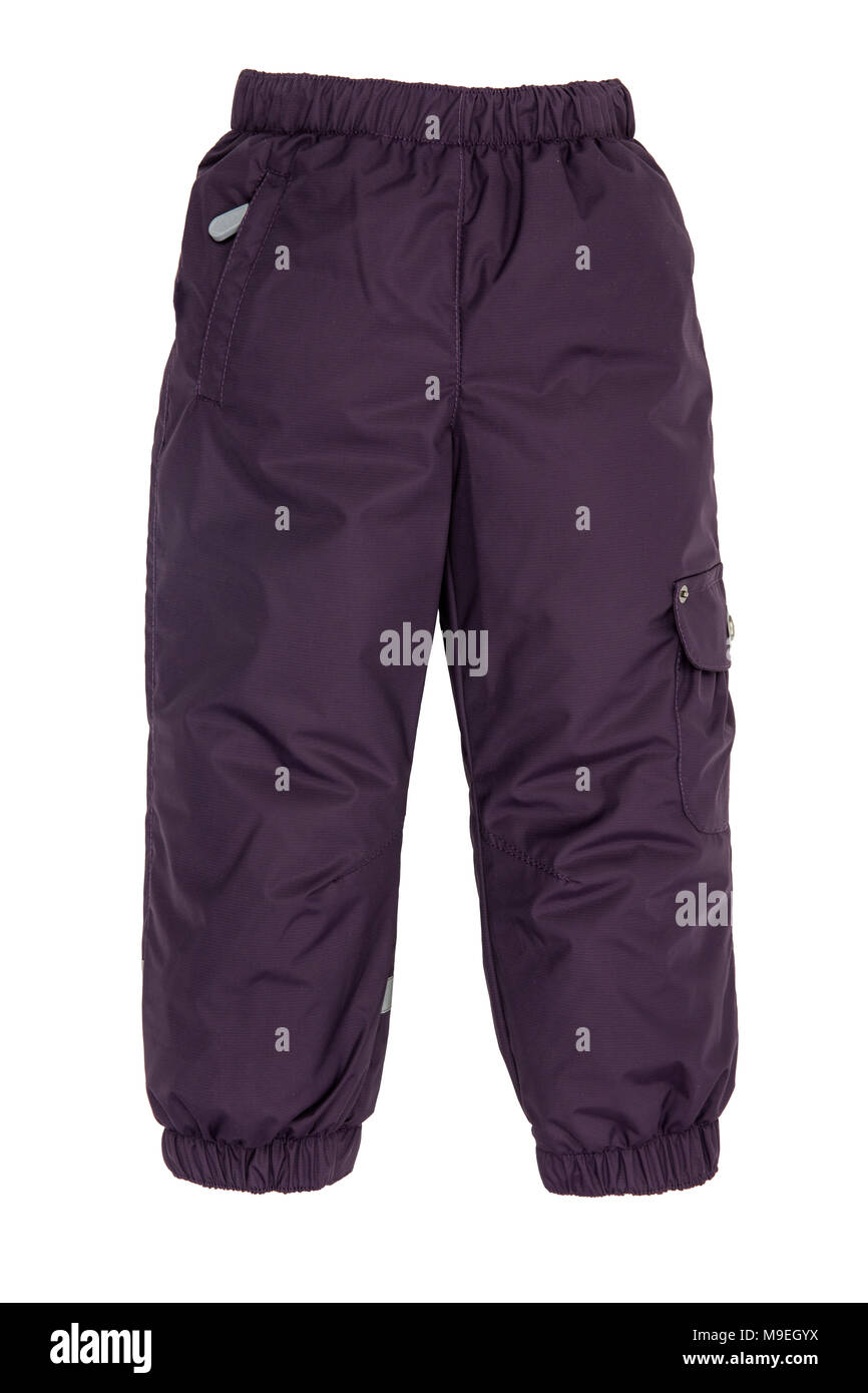 Warm pants isolated on white background Stock Photo Alamy