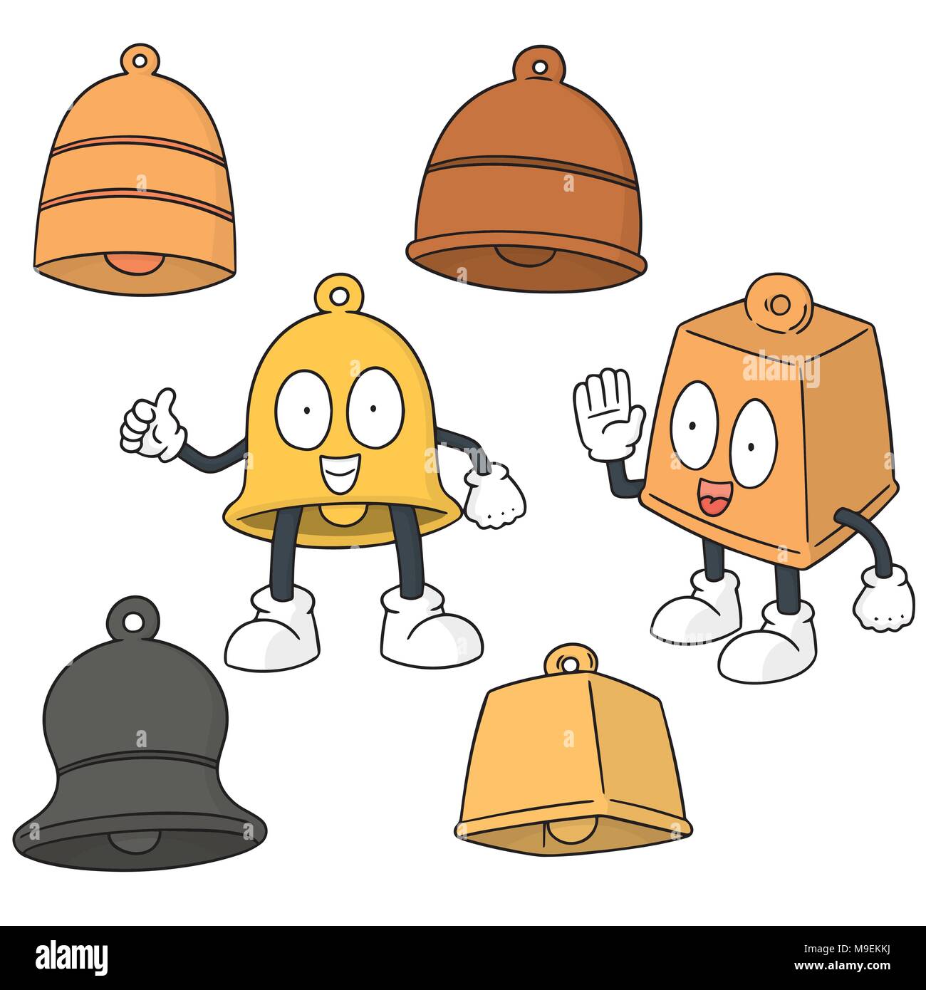 vector set of bell Stock Vector Image & Art - Alamy