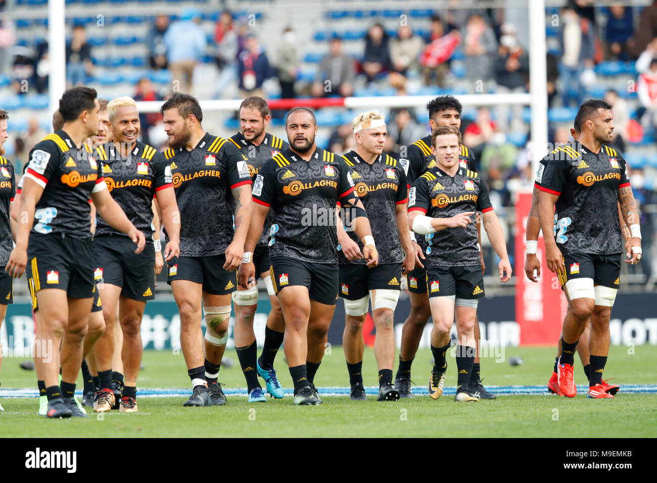 Tokyo, Japan. 24th Mar, 2018. Chiefs team group (Chiefs) Rugby : Super ...