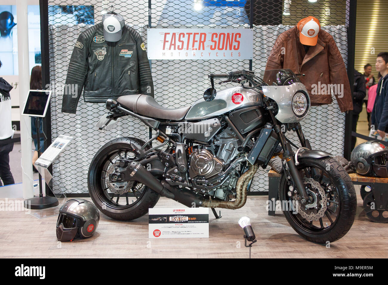 Faster sons motorcycles and gear hi-res stock photography and images - Alamy