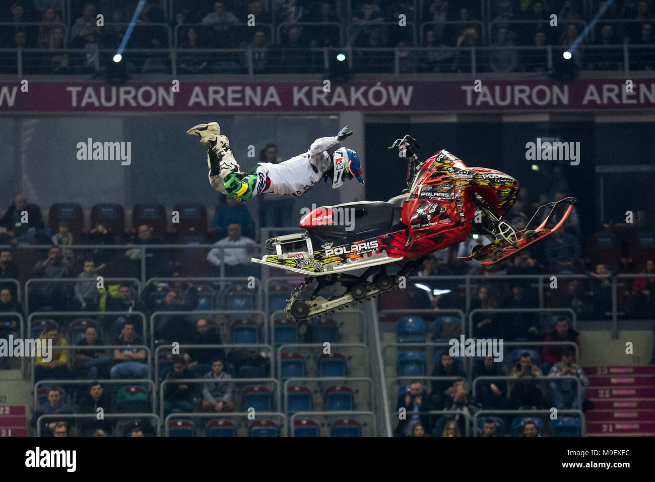 Cracow, Poland. 24th March, 2018. Diverse Night of the Jumps world