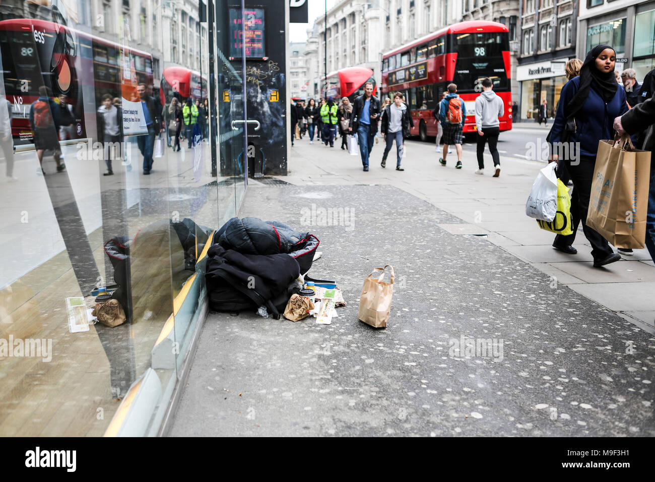 Homeless oxford street hires stock photography and images Alamy