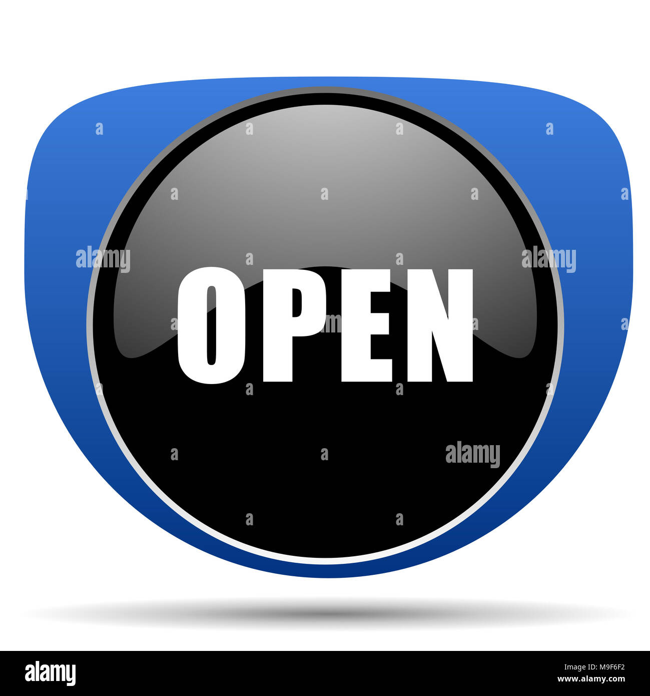 Open web icon Stock Photo - Alamy