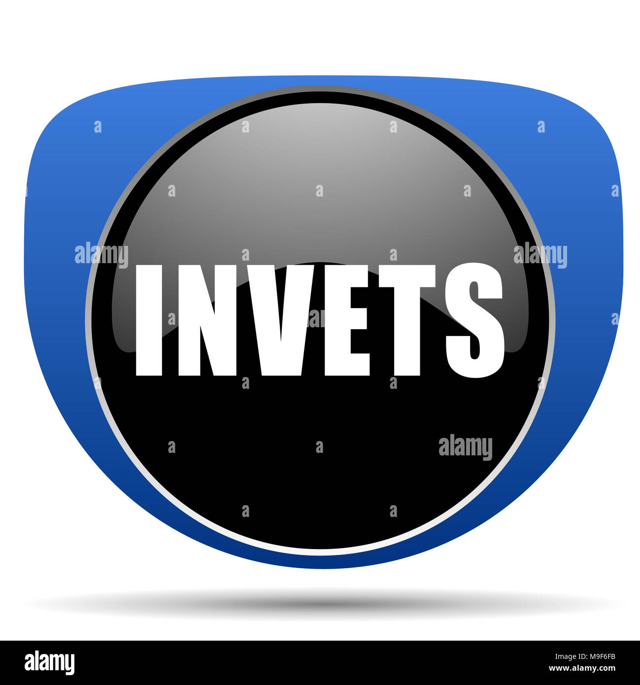 Invest web icon Stock Photo - Alamy